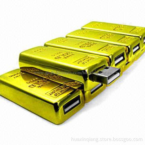 USB Flash Memory, Made of Metal Material, Logo Design, 128MB to 64GB Capacity, USB2.0/3.0